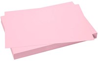 Creativ Company cartulina rosa claro A4 270g 100 hojas papel manualidades