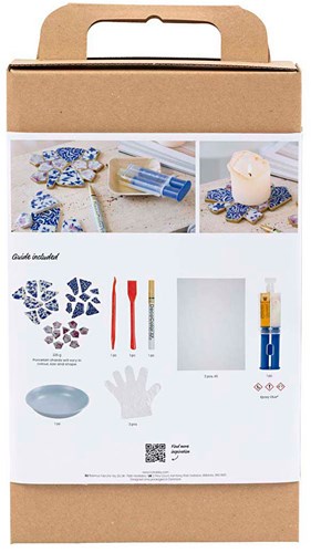 Creativ Company kit kintsugi azul oro rojo claro blanco juguete creativo-3