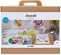 Creativ Company set de inicio de pintura gouache para niños y adultos