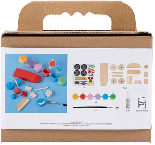 Creativ Company set de pintura manualidades coche de carreras niños regalo-3