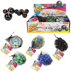 Toi-Toys canicas display - 12 bolsas canicas Armedo vidrio