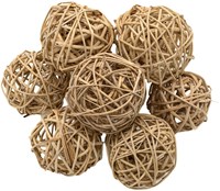 Colorations bolas manualidades madera medianas 8cm set 10 natural