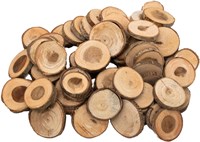 Colorations discos de madera material creativo 3-5cm 1kg natural