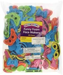 Colorations - Grappige Gezichtsdelen Foam, 300st.