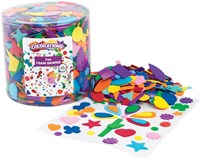 Colorations cubo de formas de espuma 227g multicolor creativo niños-3