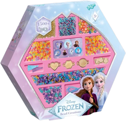 Totum creaciones de cuentas Frozen - haz joyas con 1500 cuentas - juguete creativo