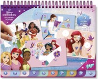 Totum Disney Princess libro de pegatinas - libro de actividades educativo con páginas para colorear