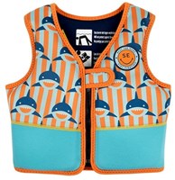 Swim Essentials chaleco de natación niño tiburón 2-3 años naranja-azul