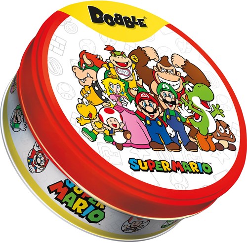 Dobble Super Mario juego de cartas - Juego de búsqueda y reacción familiar