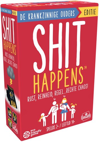 Goliath juego de cartas Shit Happens Edición Padres - Juego de fiesta para adultos