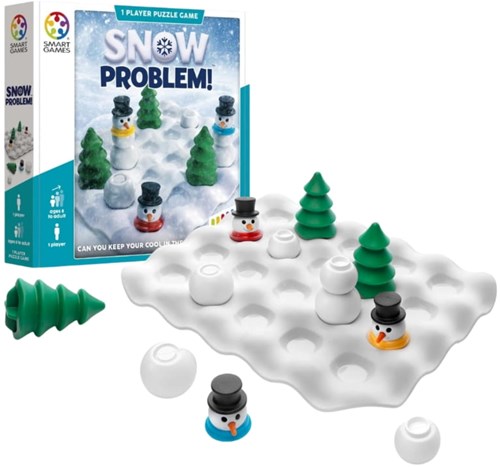 Snow Problem juego de lógica para niños y adultos - rompecabezas desafiante
