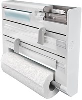 Leifheit soporte para rollos de cocina Parat Plus de pared - dispensador multifuncional-3