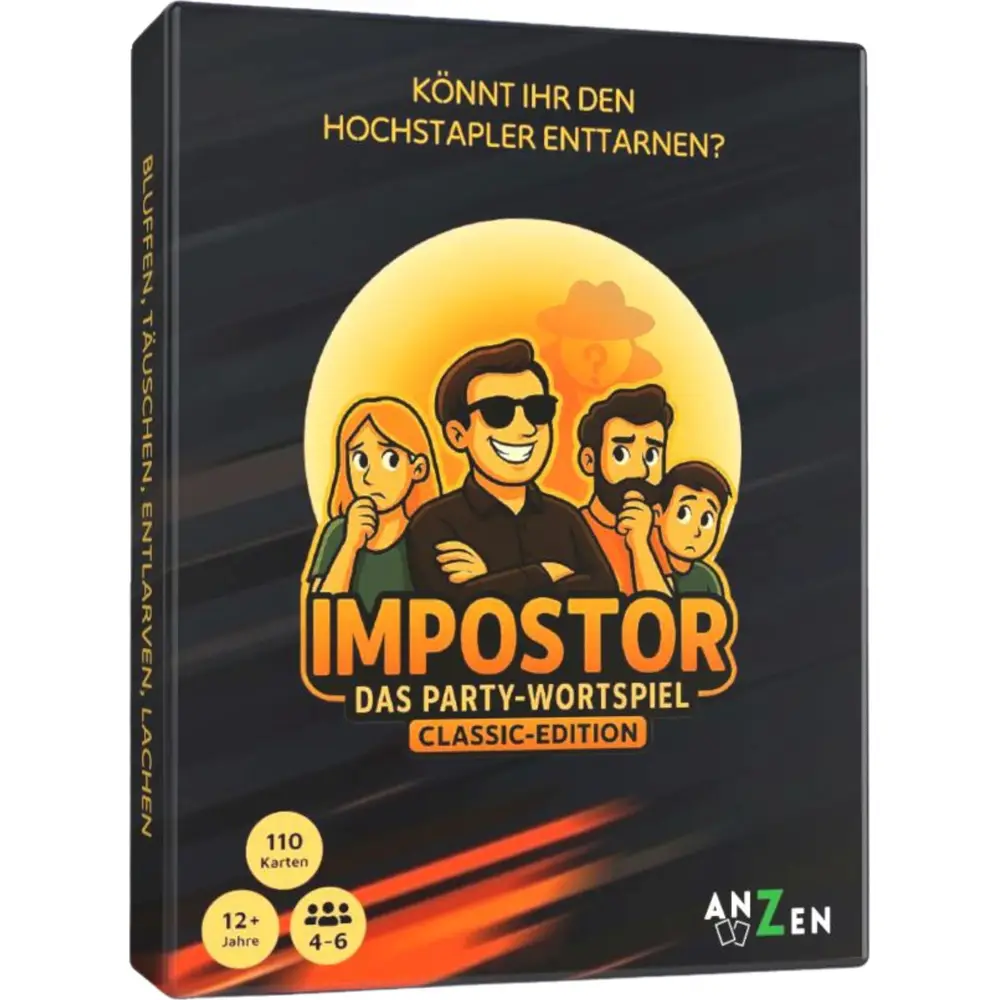 Vedes juego de cartas IMPOSTOR juego de fiesta clásico multicolor educativo
