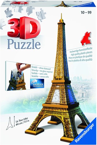 Ravensburger Puzzle 3D Torre Eiffel - 216 Piezas Construcción