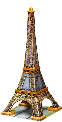 Ravensburger Puzzle 3D Torre Eiffel - 216 Piezas Construcción-2