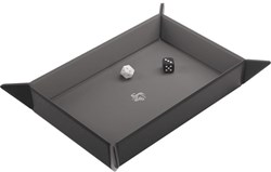 Gamegenic bandeja de dados magnética rectangular negro gris accesorio