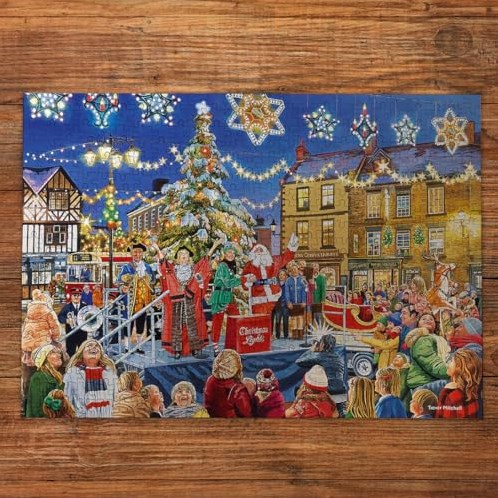 Gibsons puzzle de Navidad 100XXL piezas - rompecabezas para niños-2