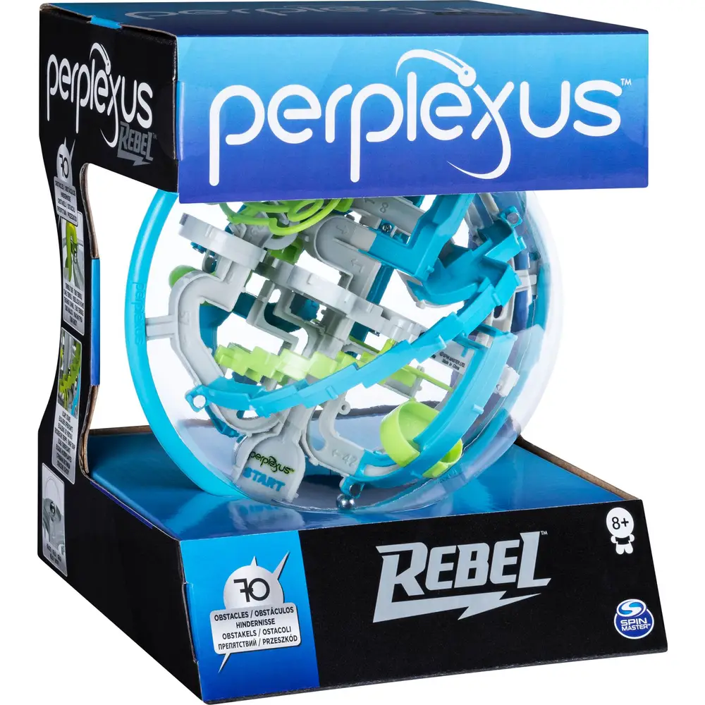 Spin Master rompecabezas Perplexus Rebel juego laberinto 3D 70 obstáculos