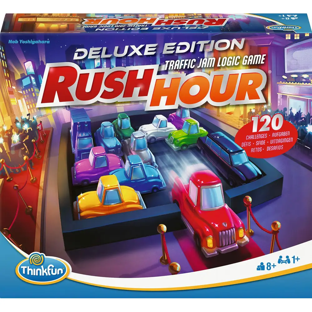Ravensburger Rush Hour Deluxe - Juego de lógica para niños y adultos