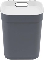 Curver cubo de basura Ready to Collect 10L gris - apilable y sostenible-3