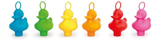 Juego SCRATCH de 6 patos de feria - Arcoíris-2