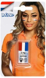 Boland barra de maquillaje Países Bajos rojo-blanco-azul stick fiesta