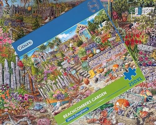 Gibsons puzzle Beachcomber's Garden 250XL - piezas extra grandes-3
