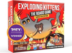Exploding Kittens juego de mesa Super Fan edición - juego familiar party