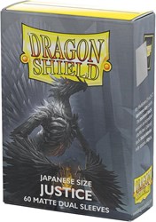 Asmodee fundas para cartas Dragon Shield Matte Dual Justice 60 uds TCG