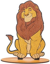 Craft Buddy juguete diamond painting Mufasa XL Crystal Art Buddy