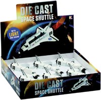 Keycraft transbordador espacial de juguete - Con luz y sonido cohete 19 cm-2