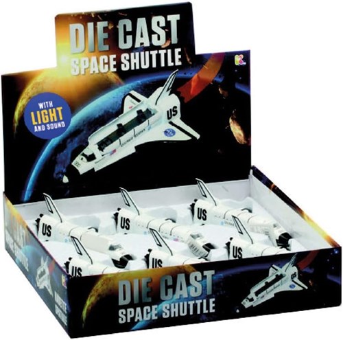 Keycraft transbordador espacial de juguete - Con luz y sonido cohete 19 cm-2
