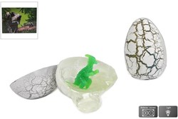 Huevo putty dinosaurio luz 9cm juguete slime mágico