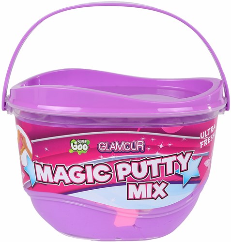 Glamour masa mágica juguete 240 gramos multicolor 12x17cm-2