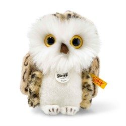 Steiff peluche búho Wittie blanco - suave peluche 12 cm