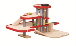PlanToys Juguetes de madera Aparcamiento
