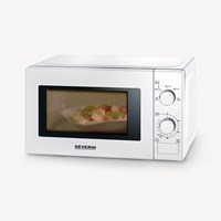 Severin microondas 700W 20L blanco - microondas solo con función de descongelar-2