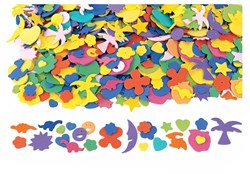 Colorations - Fun Foam Figuren, 1000st.