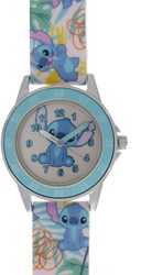 Accutime reloj infantil Stitch aprender la hora azul analógico niños