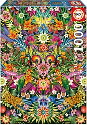 Educa puzzle 1000 piezas tucán cartón colorido