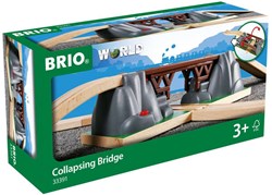 Brio juguete puente colapsable - accesorio de tren de madera 33391