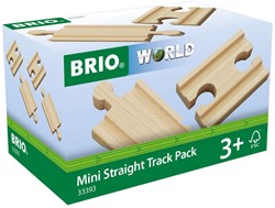 BRIO Mini Straight Track pack Rastrear