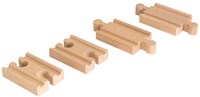 Brio Vías rectas cortas - Mini Straight Track pack - 33393 - Expansión tren-2