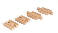 Brio Vías rectas cortas - Mini Straight Track pack - 33393 - Expansión tren-3