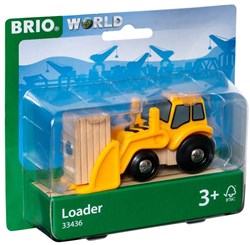 Brio cargador frontal juguete con carga magnética para trenes