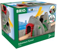 Brio Túnel mágico de tren - Accesorio de tren de juguete con sonidos