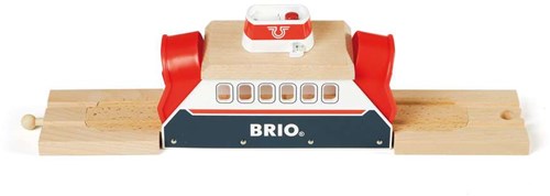 Brio Ferry barco de juguete de madera - ferry con luz y sonido-3