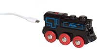 Brio locomotora recargable tren con cable mini USB - 33599 - juguete sostenible-3