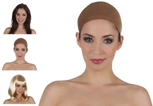 Boland redecilla peluca beige - ideal para carnaval y fiestas de disfraces-3