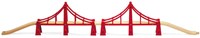 Brio puente colgante de madera - Puente doble para set de tren - 33683-2